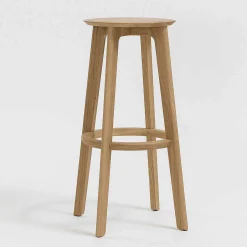 Zeitraum Stools*1.3 Bar | High Barstool | Oak