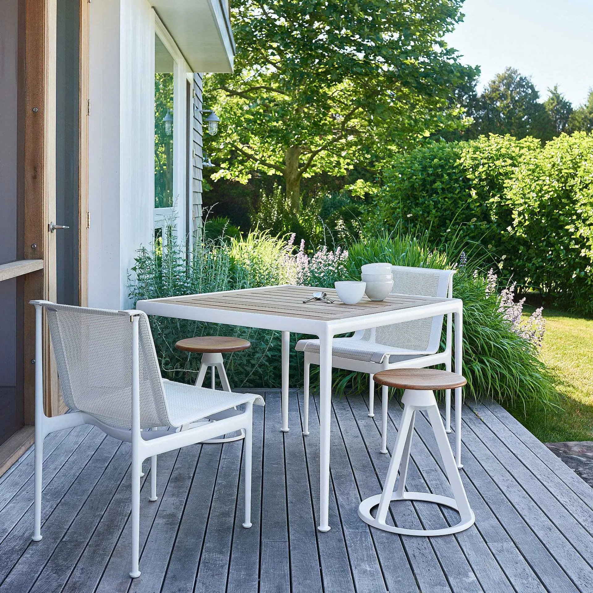 Knoll Outdoor Chairs*1966 Dining Chair | Outdoor | White