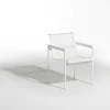 Knoll Outdoor Chairs*1966 Dining Chair | Outdoor With Armrest | White