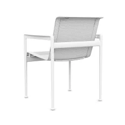 Knoll Outdoor Chairs*1966 Dining Chair | Outdoor With Armrest | White