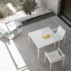Knoll Outdoor Tables*1966 Dining Table | Outdoor Table | White