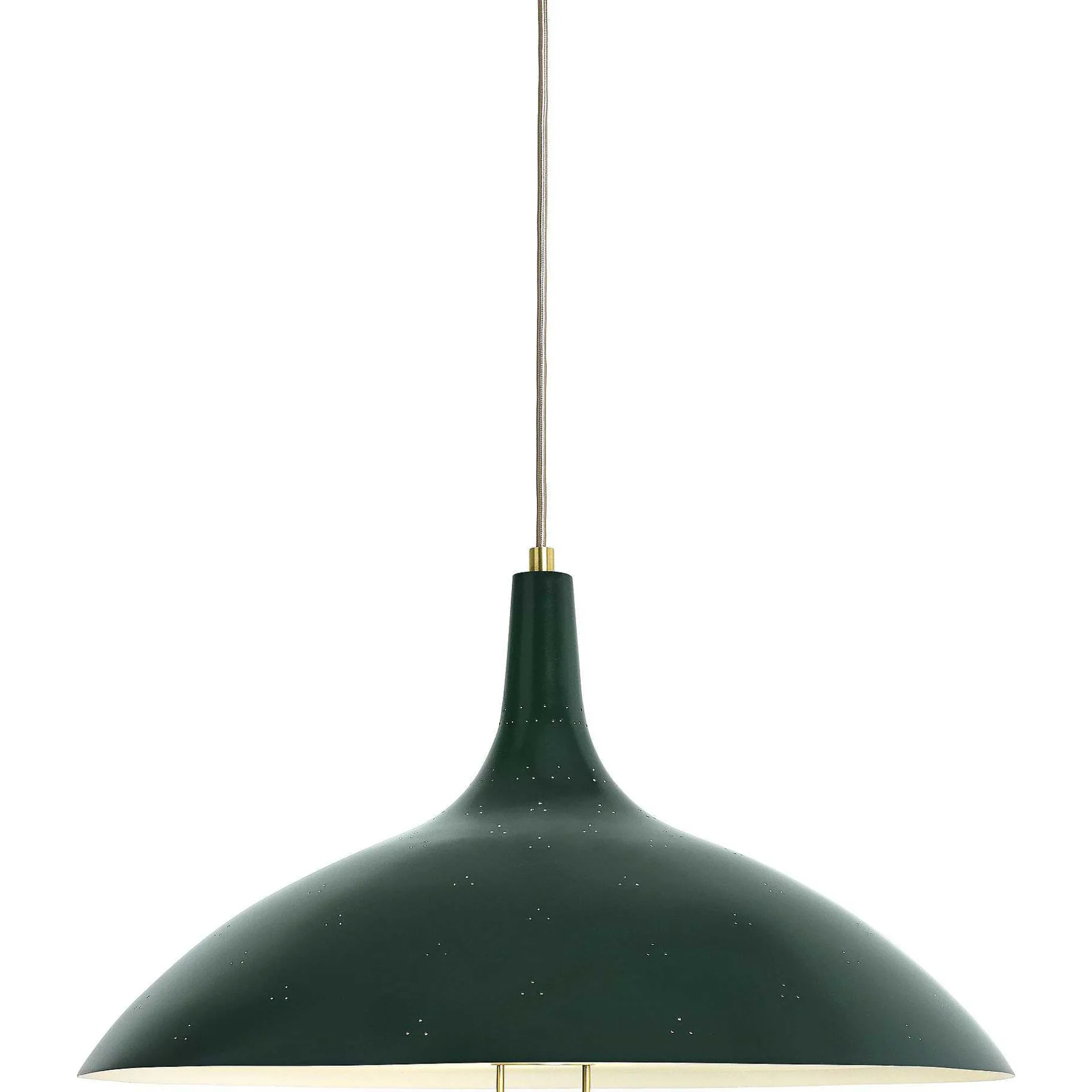 GUBI Pendant Lights*1965 Pendant Lamp | Bistro Green/Brass