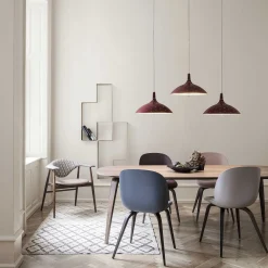 GUBI Pendant Lights*1965 Pendant Lamp | Chianti Red/Brass