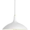 GUBI Pendant Lights*1965 Pendant Lamp | White/Brass