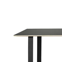 Muuto Dining Tables*70/70 Table | Black Linoleum