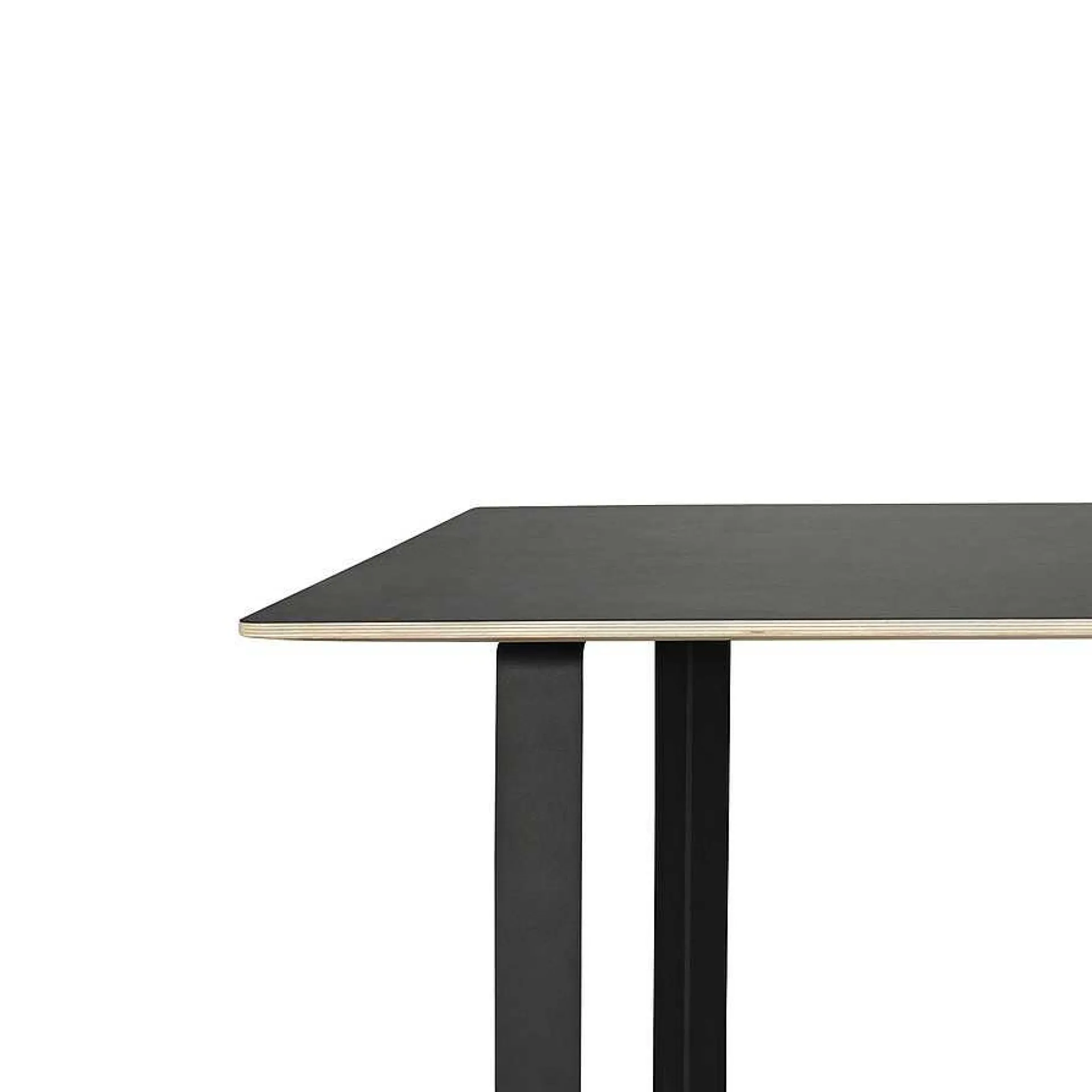 Muuto Dining Tables*70/70 Table | Black Linoleum