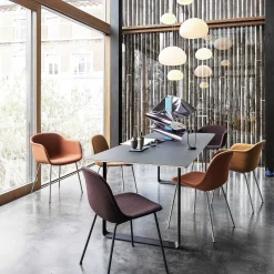 Muuto Dining Tables*70/70 Table | Black Linoleum