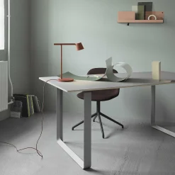 Muuto Desks And Office Tables*70/70 Table | Desk | Grey Linoleum