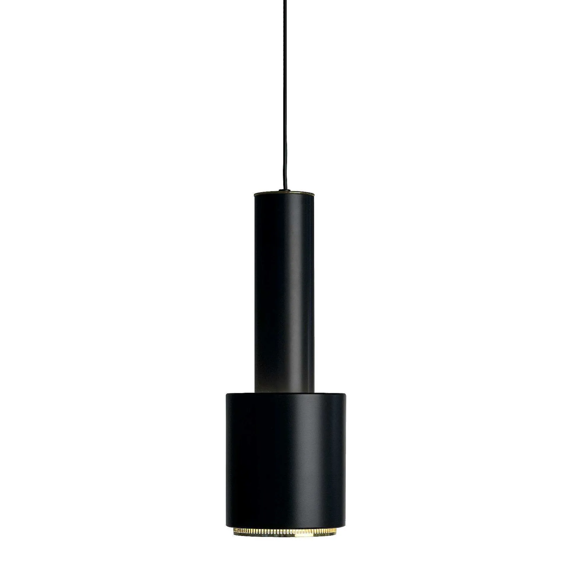 Artek Pendant Lights*A110 "Hand Grenade" | Pendant Lamp - Black Steel