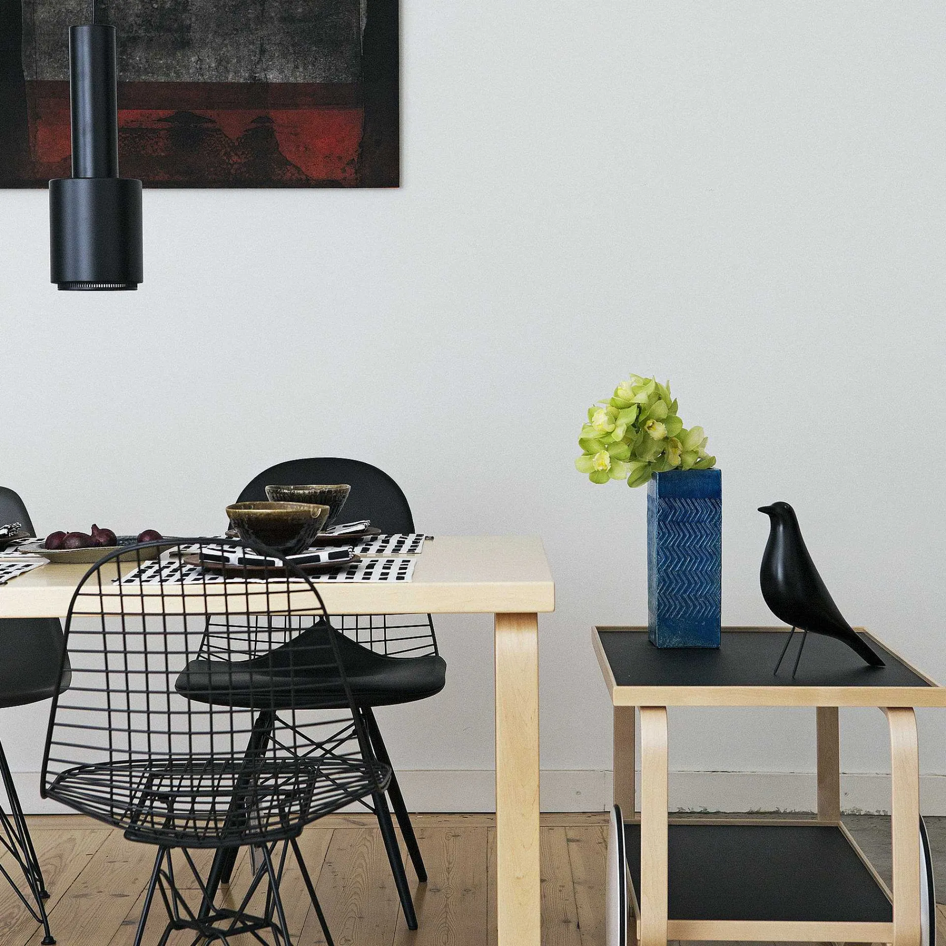 Artek Pendant Lights*A110 "Hand Grenade" | Pendant Lamp - Black Steel