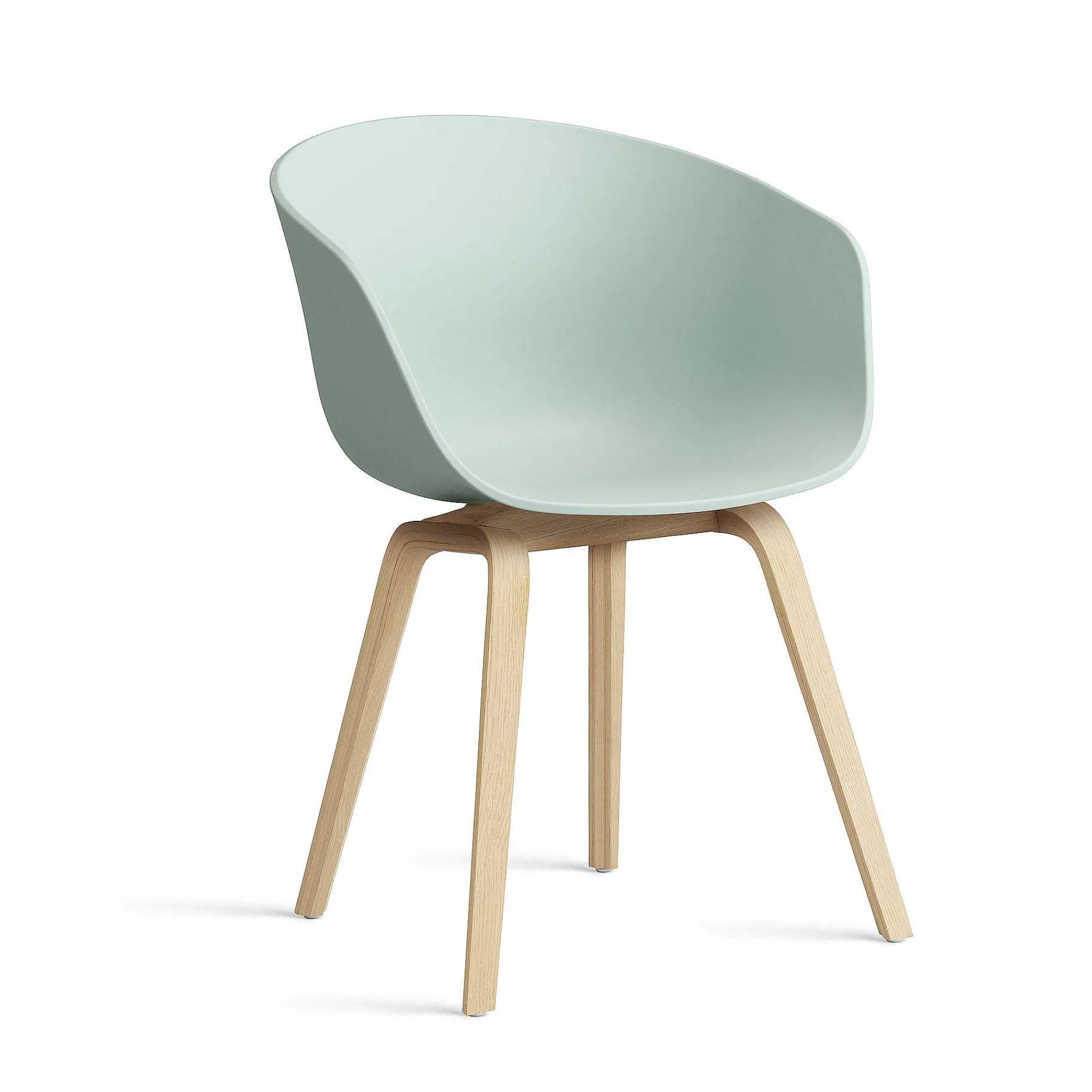 HAY Chairs*Aac 22 Chair | Oak/Dusty Mint