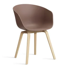 HAY Chairs*Aac 22 Chair | Oak/Soft Brick