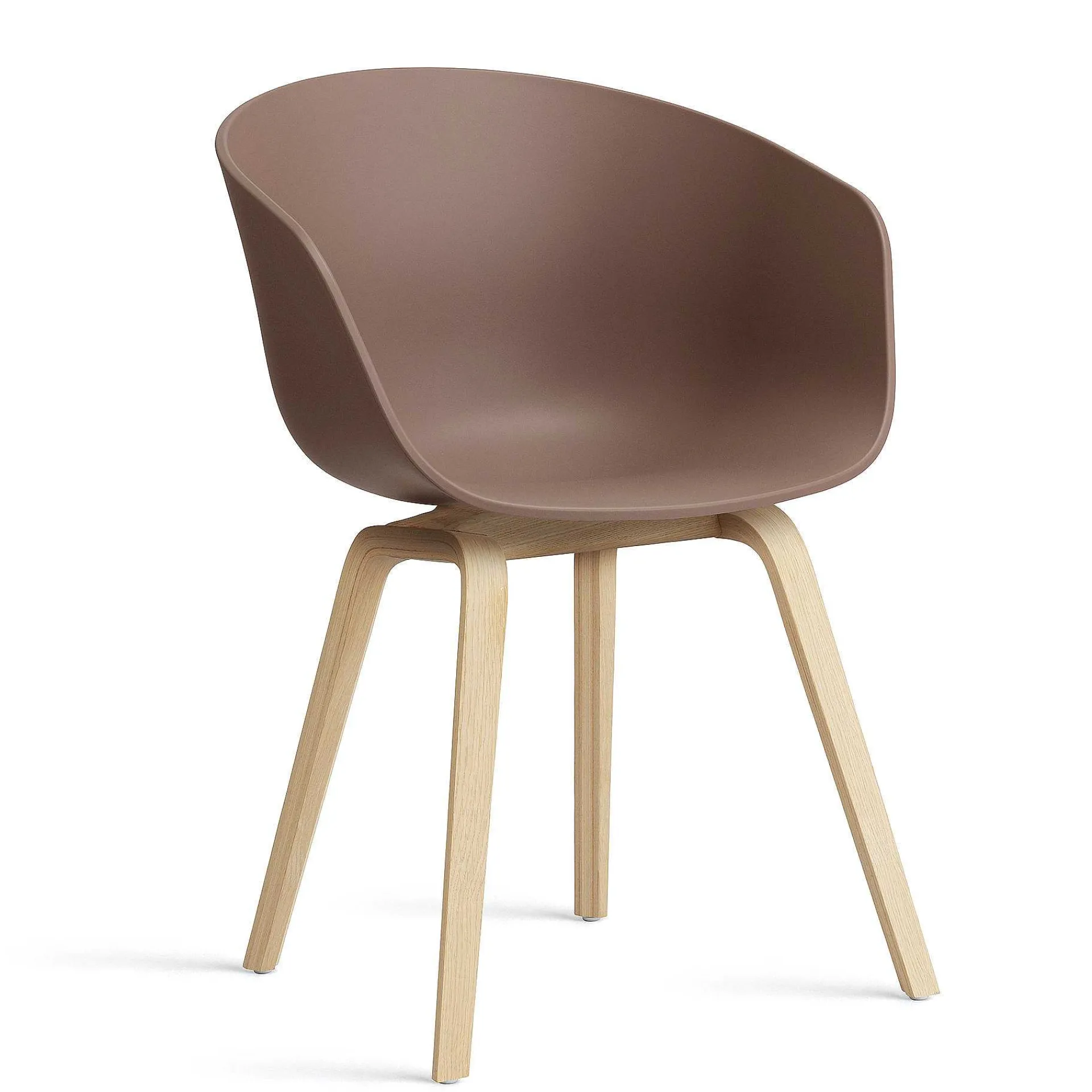HAY Chairs*Aac 22 Chair | Oak/Soft Brick