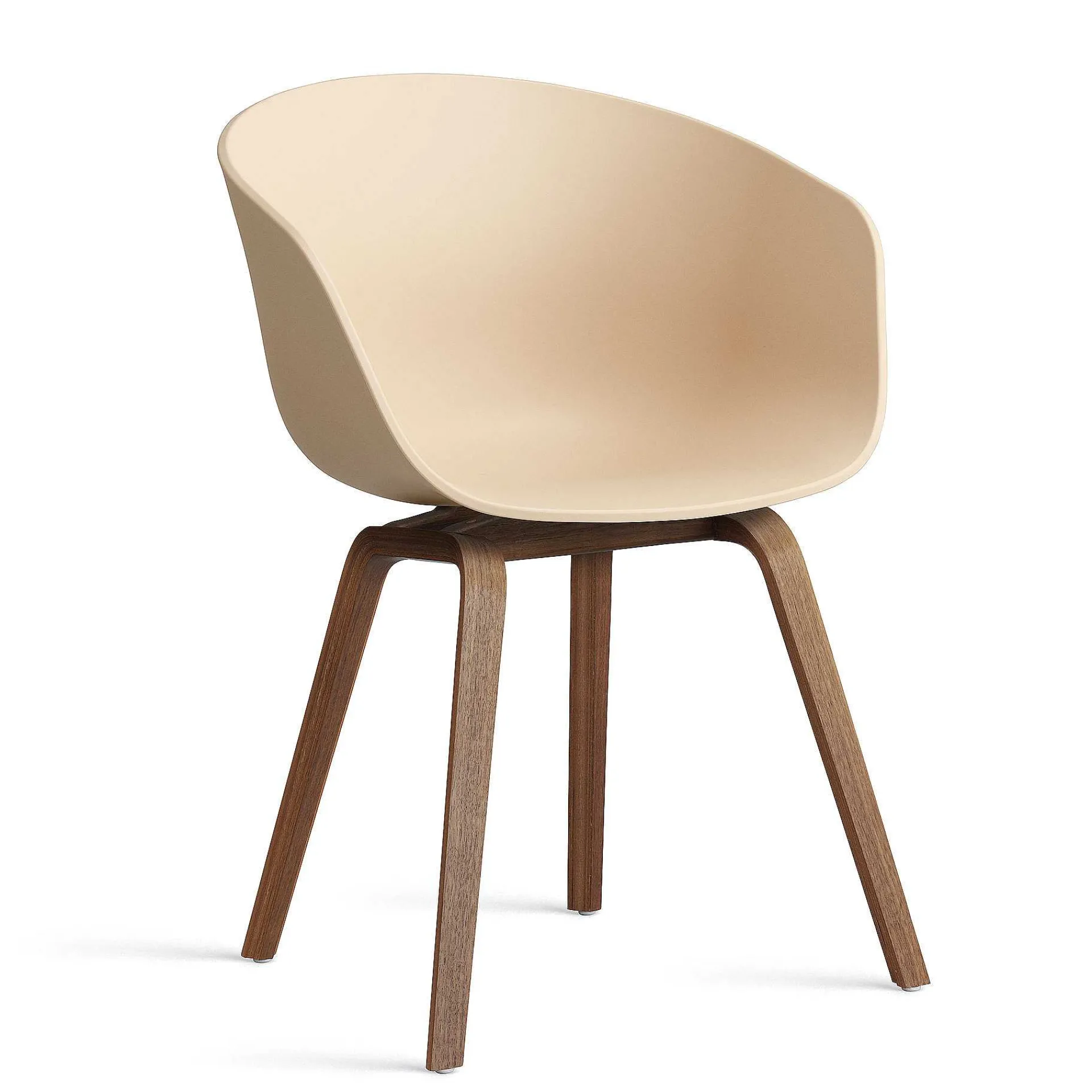HAY Chairs*Aac 22 Chair | Walnut/Pale Peach