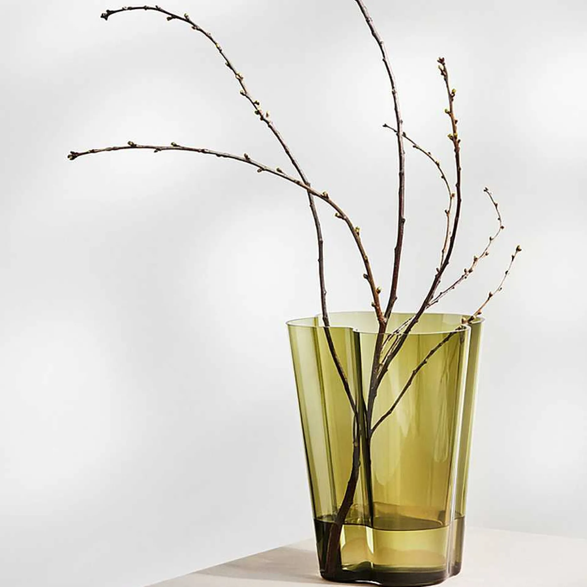 Iittala Vases*Aalto Vase | Moss Green - 220Mm