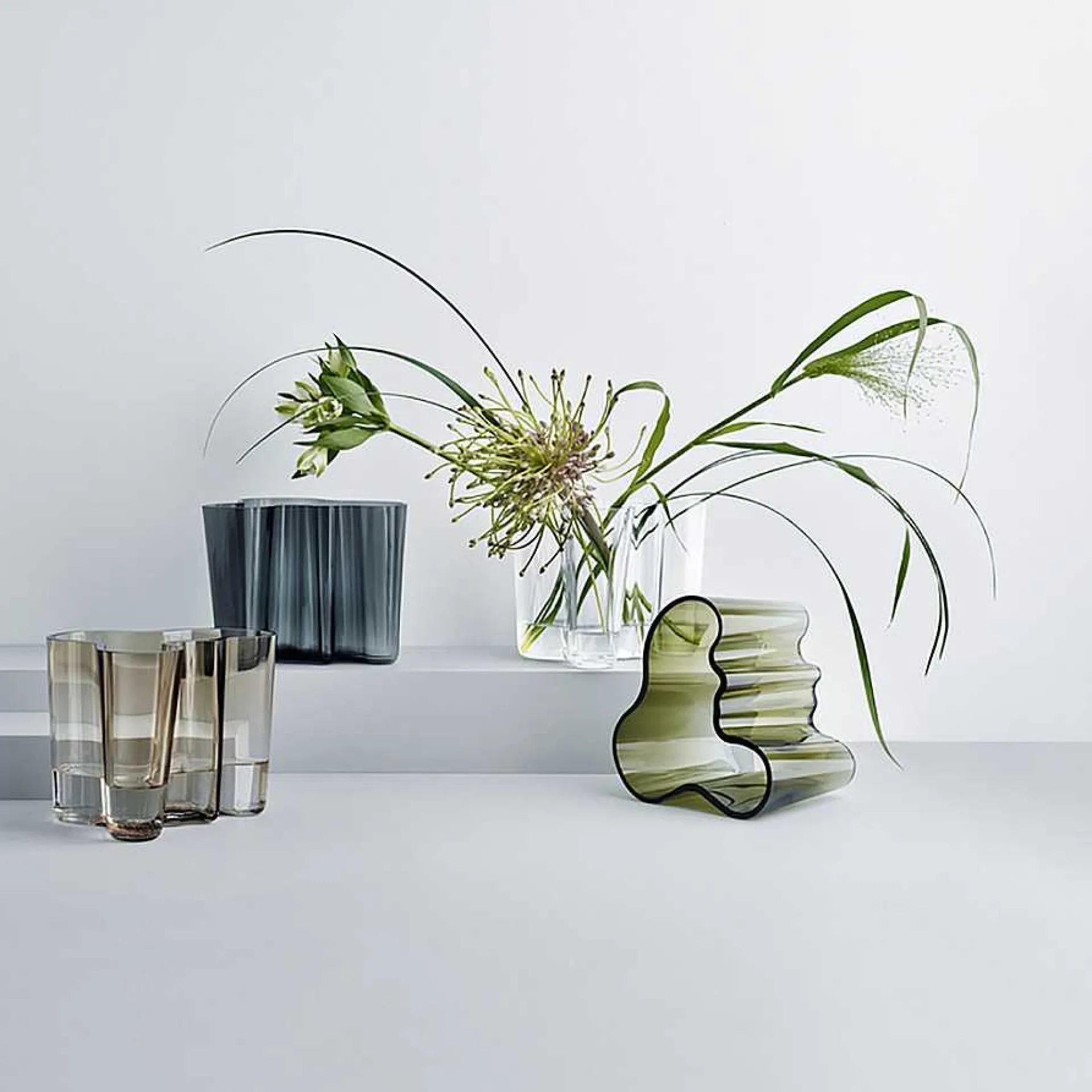 Iittala Vases*Aalto Vase | Moss Green - 160Mm