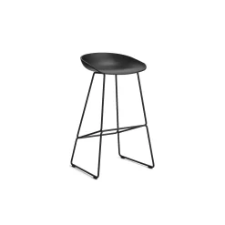HAY Stools*Aas 38 - High | Bar Stool | Black