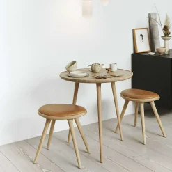 Mater Coffee Tables*Accent Cafe Table O 70 | White Oak