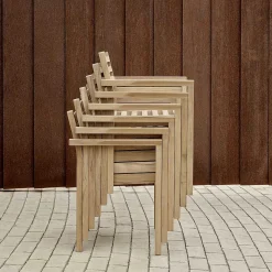 Carl Hansen & Søn Outdoor Chairs*Ah502 Outdoor Dining Chair | With Armrest