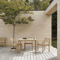 Carl Hansen & Søn Outdoor Chairs*Ah502 Outdoor Dining Chair | With Armrest