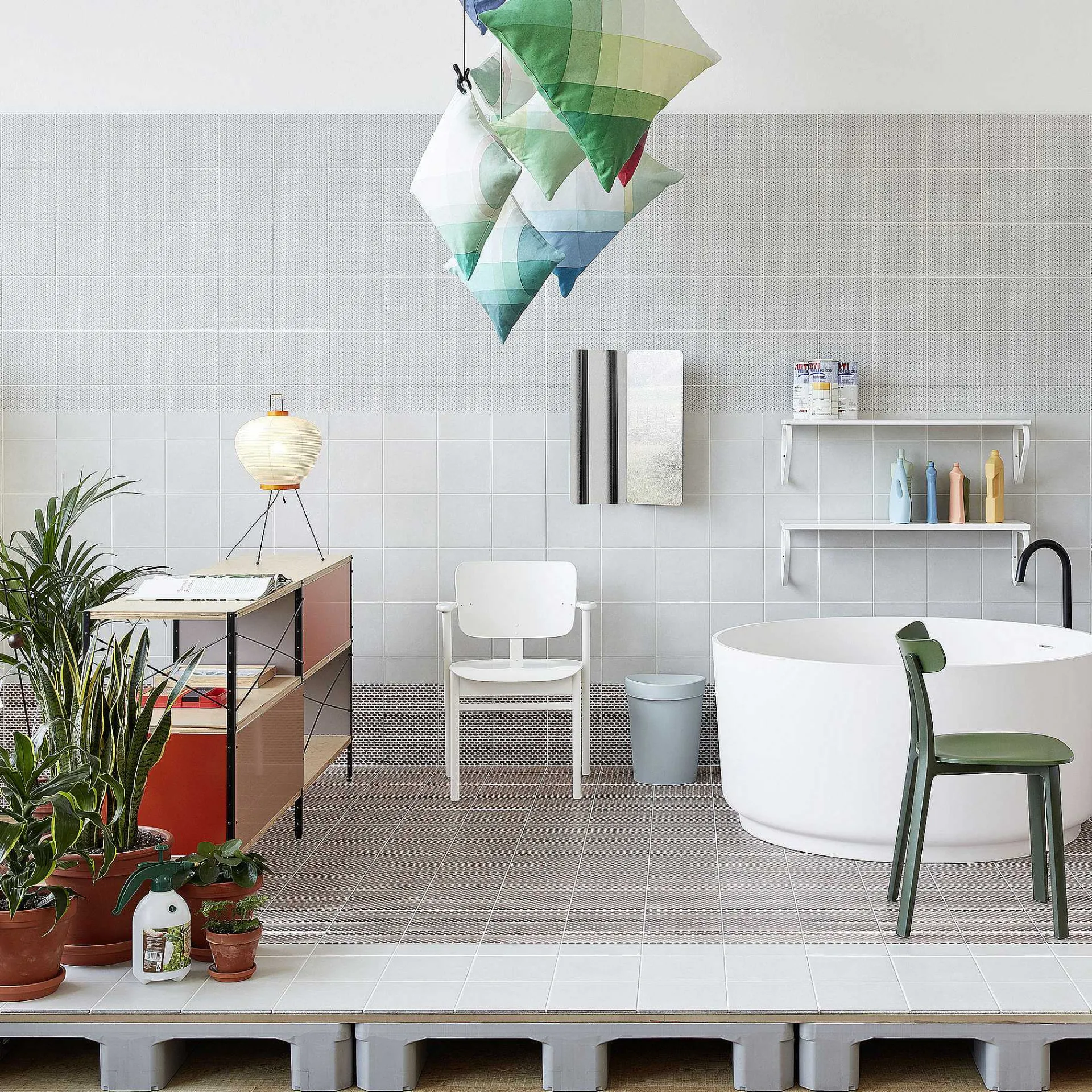 Vitra Pendant Lights*Akari Light Sculptures 3A