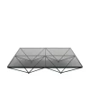 B&B Italia Coffee Tables*Alanda '18 | Square Coffee Table | Smoked Glass - 120 Cm
