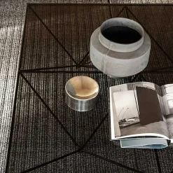 B&B Italia Coffee Tables*Alanda '18 | Square Coffee Table | Smoked Glass - 120 Cm