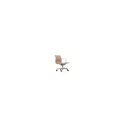 Vitra Office Chairs*Aluminium Chair Ea 117 | Cognac / Ivory