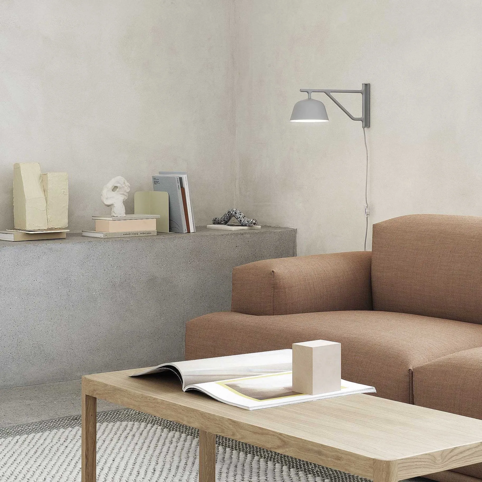 Muuto Pendant Lights*Ambit Wall Lamp | Wall Lamp | Grey