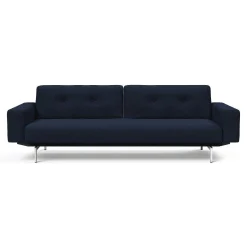 Innovation Living Sofa Beds*Ample Sofa Bed Fabric | Chrome /115-210 Cm