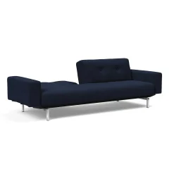 Innovation Living Sofa Beds*Ample Sofa Bed Fabric | Chrome /115-210 Cm