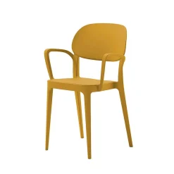 Alma Outdoor Chairs*Amy | Armchair | Amber Yellow