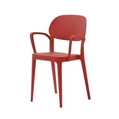 Alma Outdoor Chairs*Amy | Armchair | Brick Red