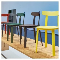 Vitra Chairs*Apc - All Plastic Chair | Graphite Grey, Two Tone