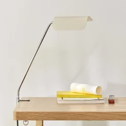 HAY Pendant Lights*Apex Desk Clip Lamp | Oyster White