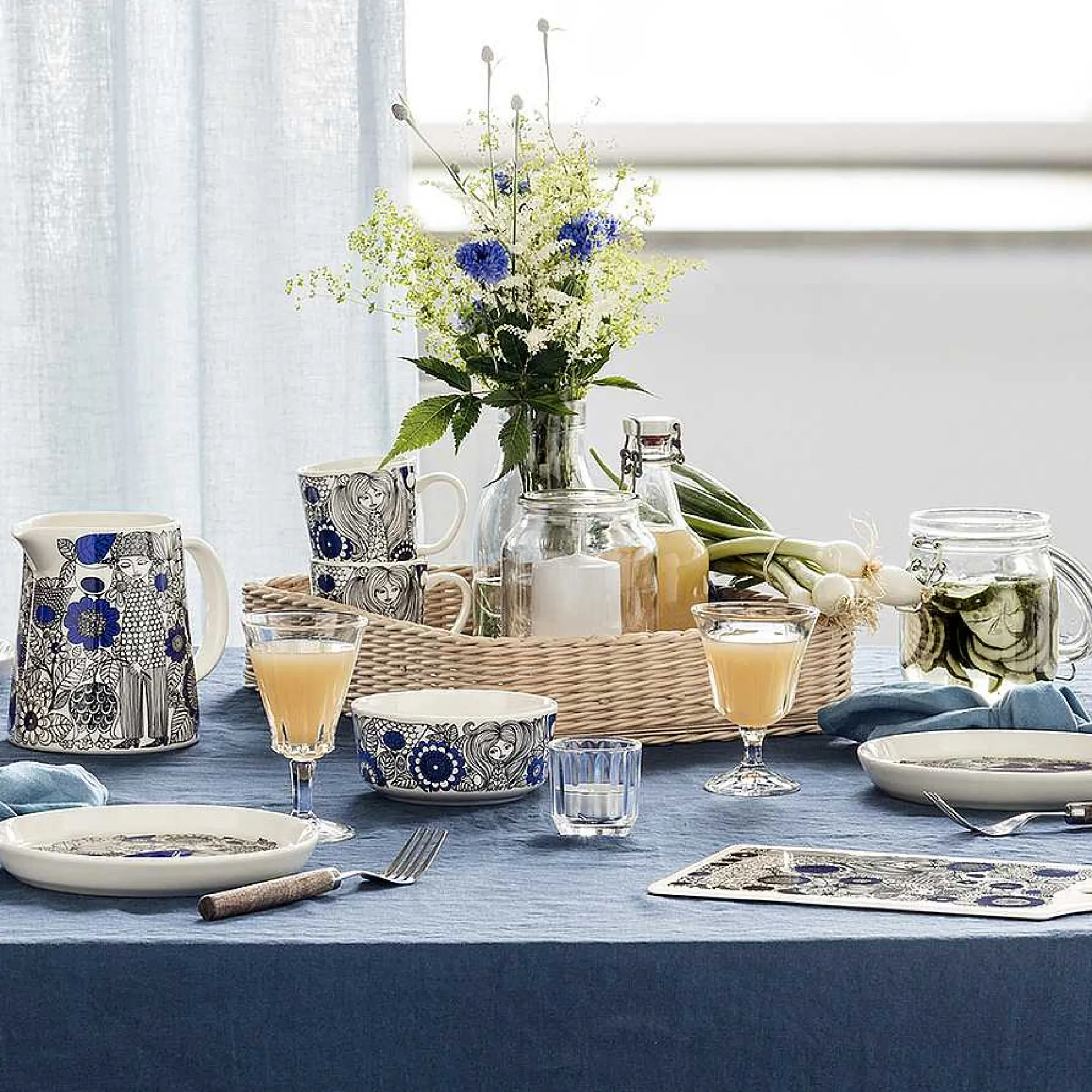 Arabia Plates And Bowls* Serving Platter 23Cm| Pastoraali Collection