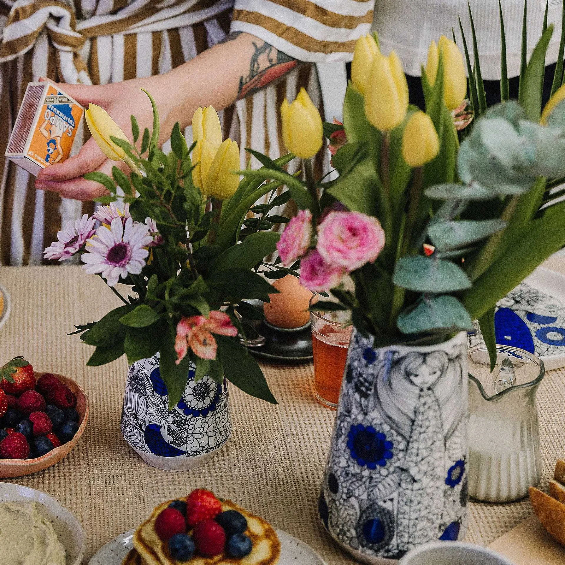 Arabia Vases* Vase 19Cm | Pastoraali Collection