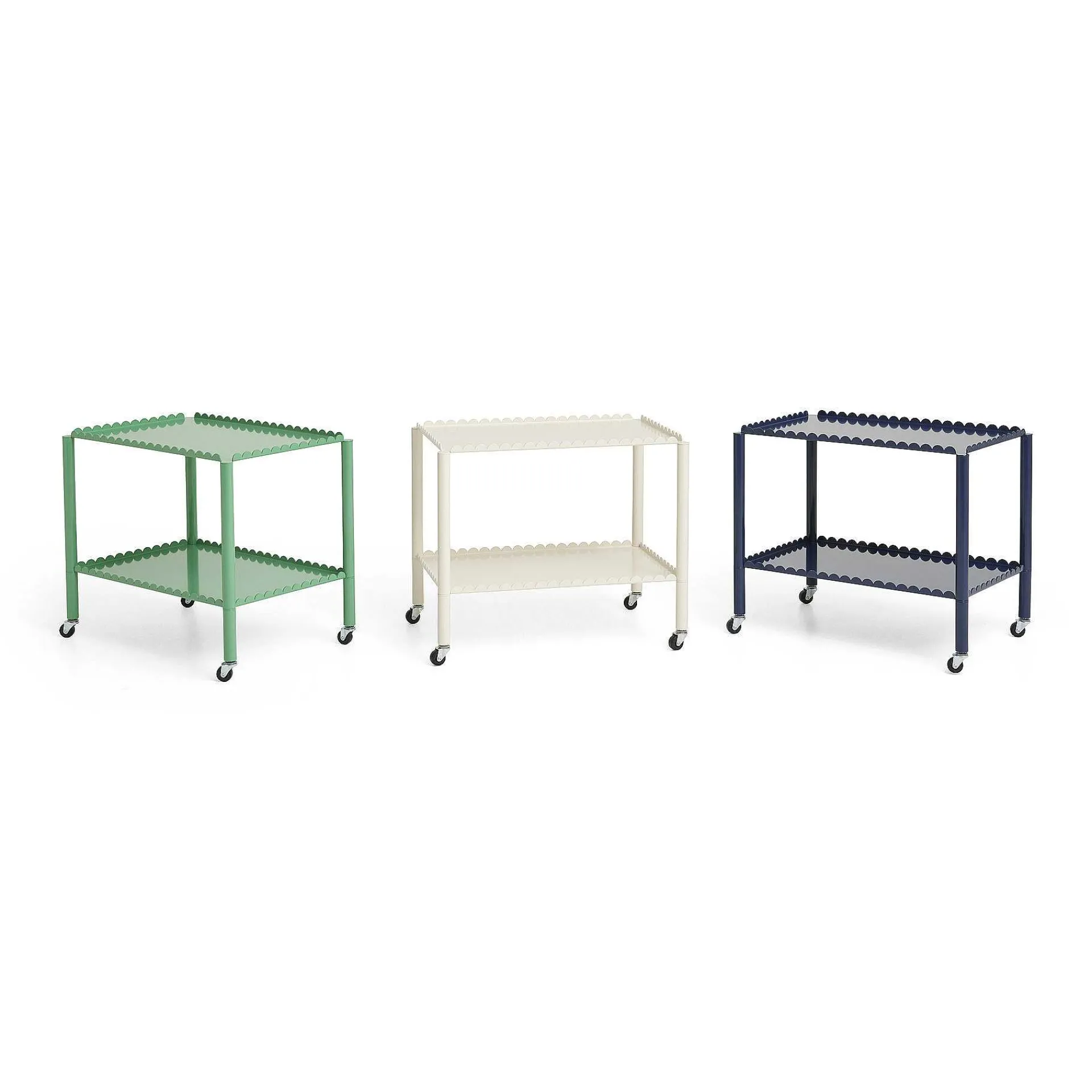 HAY Coffee Tables*Arcs Trolley | Trolley | Jade Green