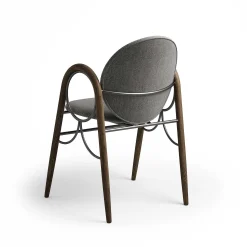 Brdr. Krüger Chairs*Arkade Chair | Fumed Oiled Oak/Grey Fabric