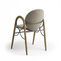 Brdr. Krüger Chairs*Arkade Chair | Oiled Oak/Cream Fabric