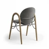 Brdr. Krüger Chairs*Arkade Chair | Oiled Oak/Light Grey Fabric