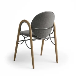 Brdr. Krüger Chairs*Arkade Chair | Oiled Oak/Light Grey Fabric