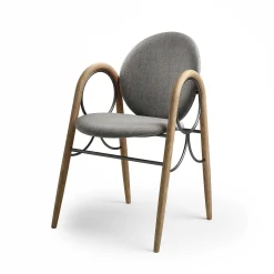 Brdr. Krüger Chairs*Arkade Chair | Oiled Oak/Light Grey Fabric