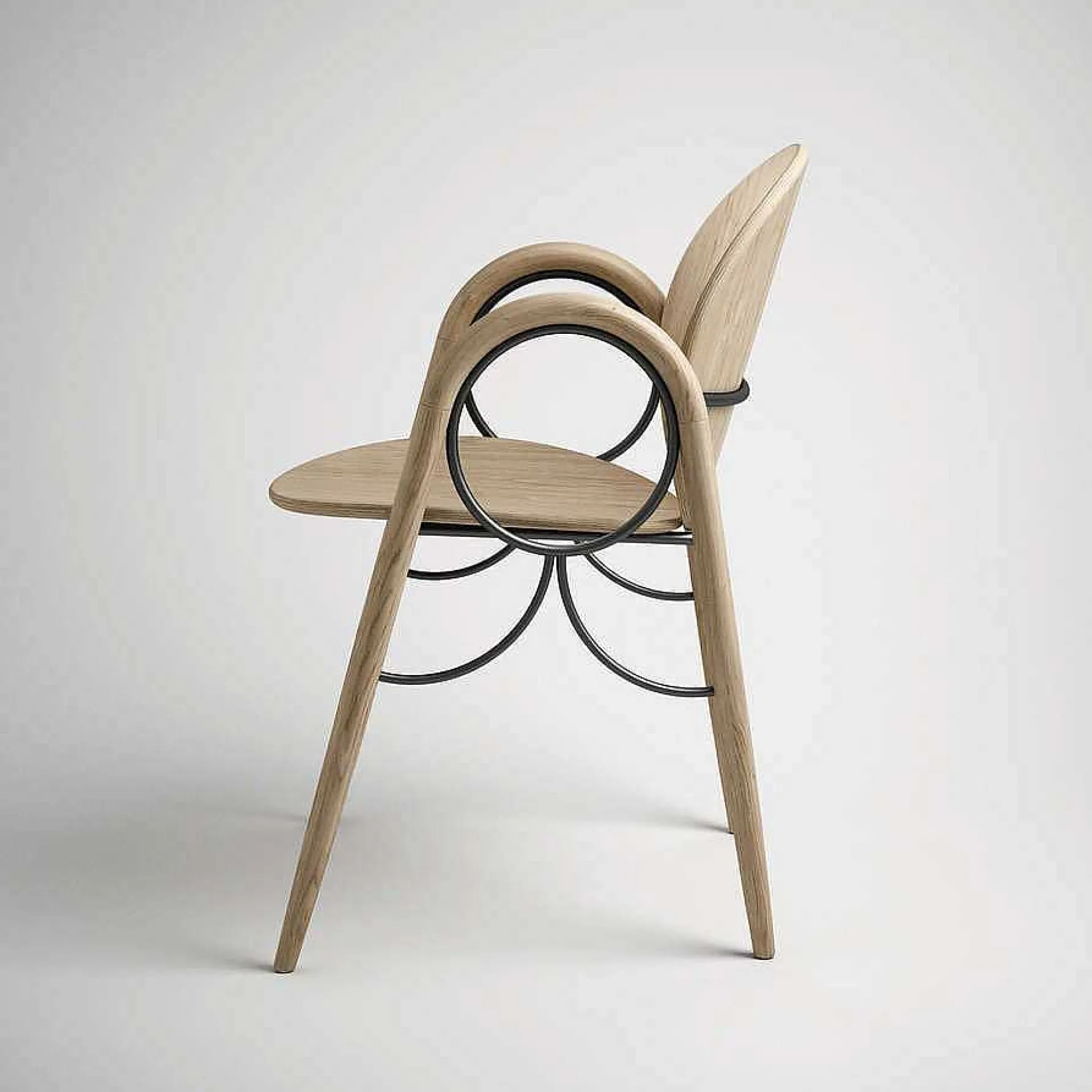 Brdr. Krüger Chairs*Arkade Chair | White Waxed Oiled Oak
