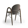 Brdr. Krüger Chairs*Arkade Chair| Fumed Oak/Brown Fabric