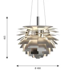 Louis Poulsen Pendant Lights*Artichoke | Pendant Lamp | Stainless Steel