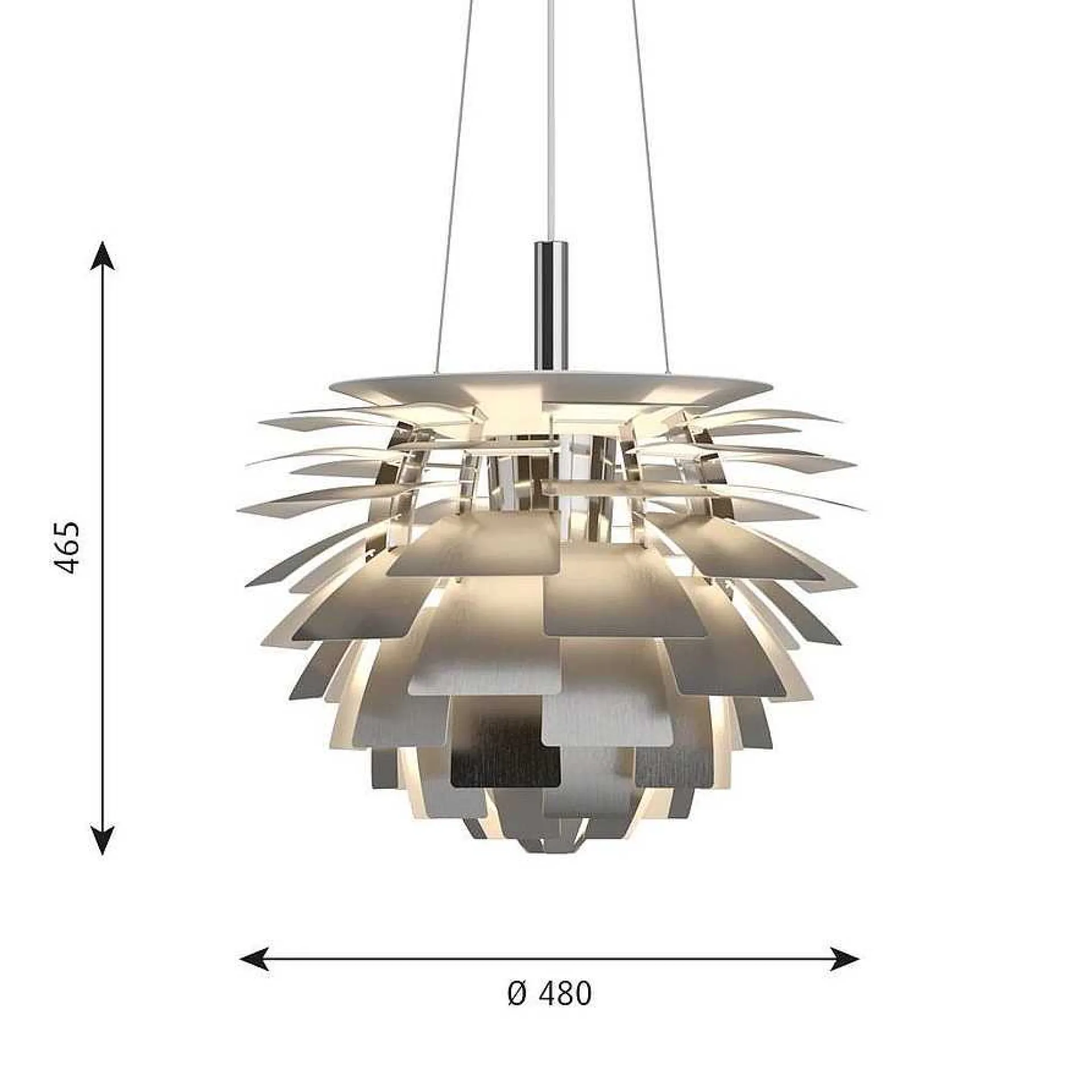 Louis Poulsen Pendant Lights*Artichoke | Pendant Lamp | Stainless Steel