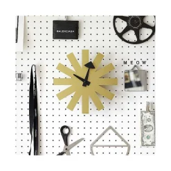 Vitra Clocks*Asterisk Clock | Brass