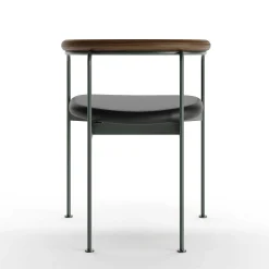 DK3 Chairs*Baia Chair | Steel - Walnut