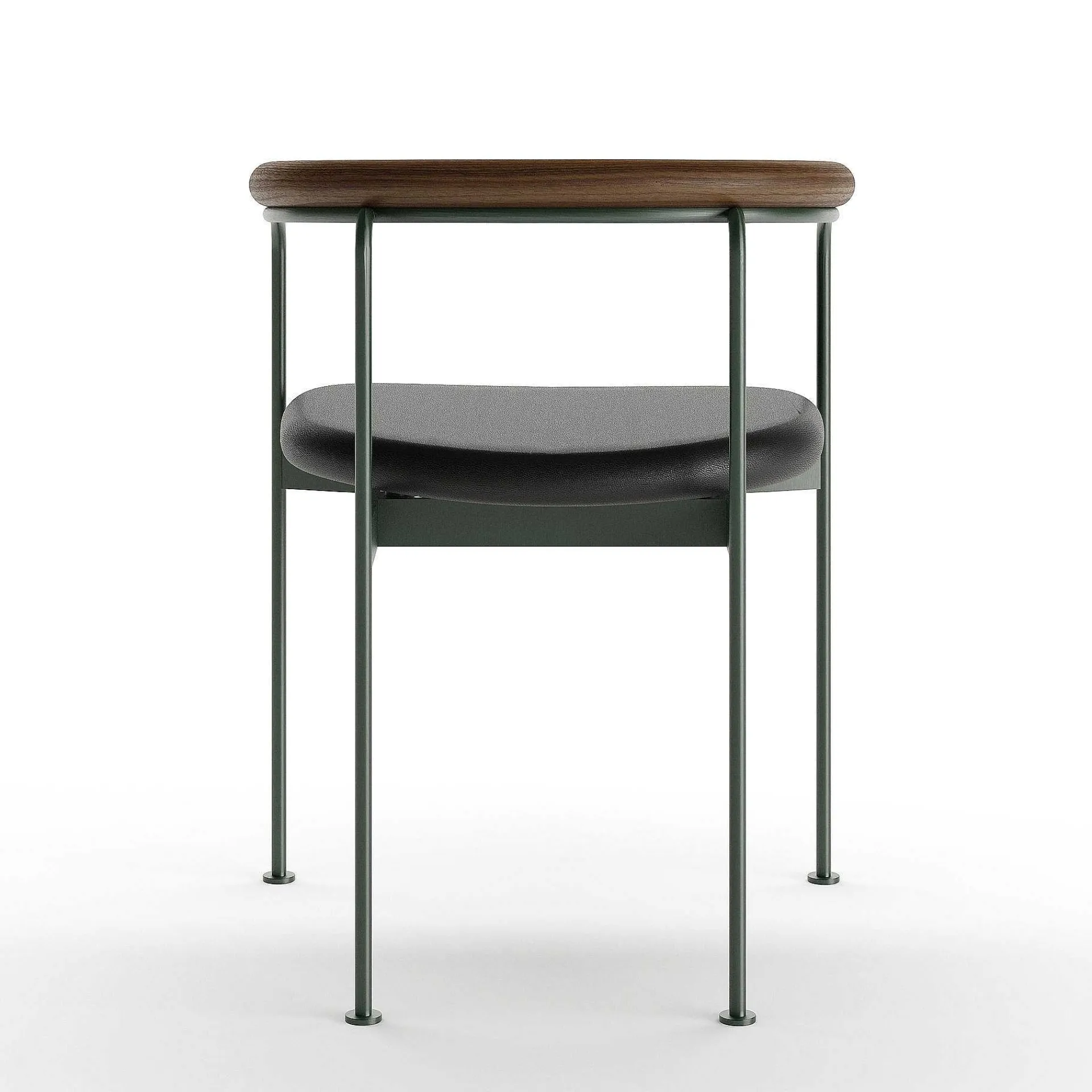 DK3 Chairs*Baia Chair | Steel - Walnut